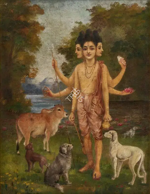 Raja Ravi Varma (Artist), Dattatreya, Painting