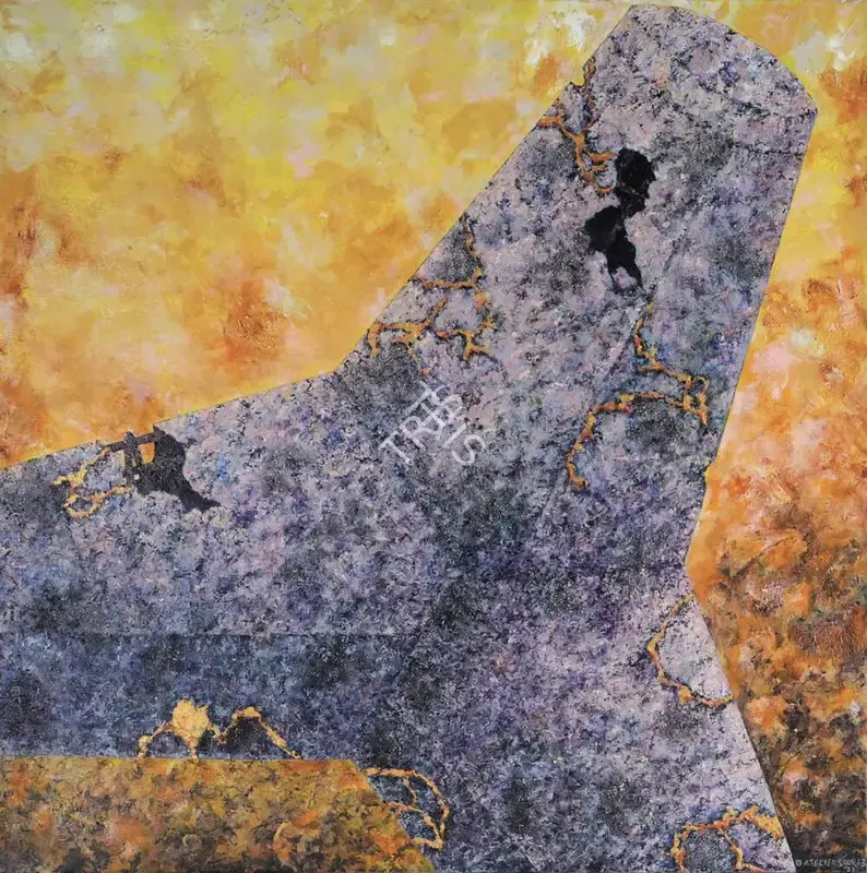 Saurabh Bhardwaj (Artist), Wabi-Sabi, 2023, Painting
