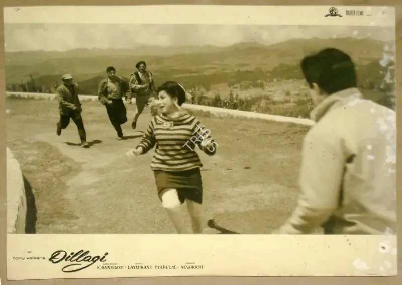 Ratanlal Nagar (Cinematographer), Dillagi, 1966, Lobby Card