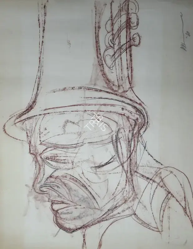 Krishen Khanna (Artist), Untitled, 1960, Painting