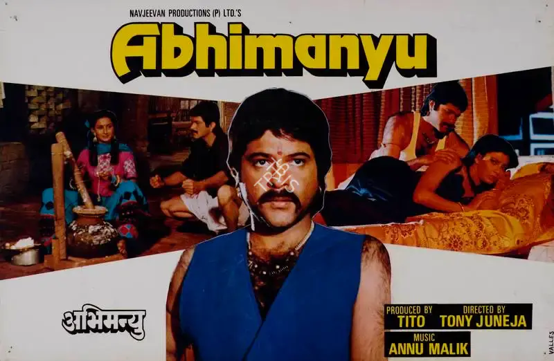 Jal Mistry (Cinematographer), Abhimanyu, 1989, Lobby Card