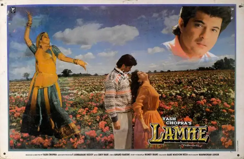 Manmohan Singh (Cinematographer), Lamhe, 1991, Lobby Card
