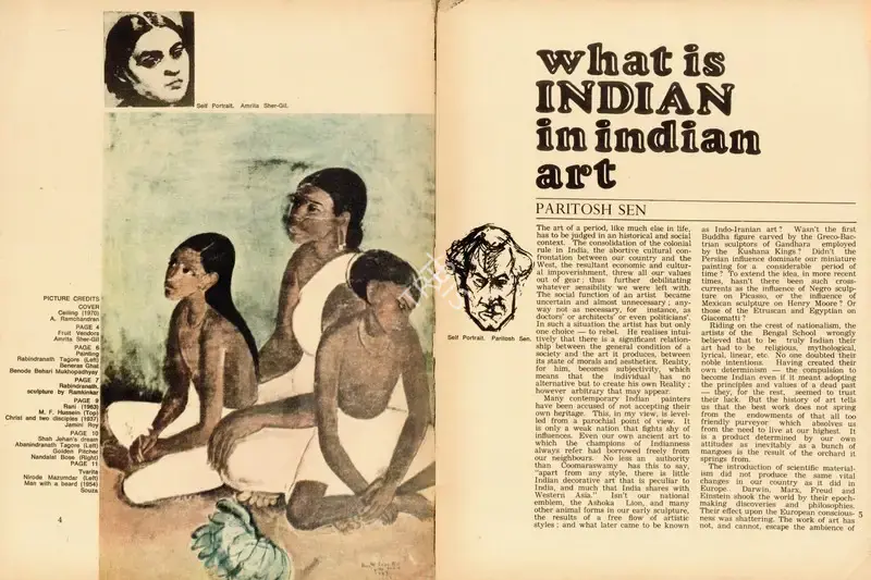 Paritosh Sen (Essayist), What is Indian in Indian Art, 1973, Essay