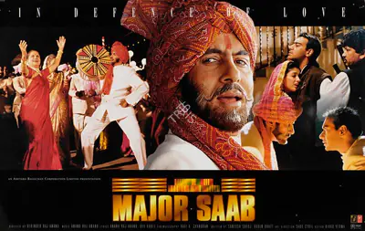 Anand, Verinder Raj (Director), Major Saab, 1998 | Lobby Card | CinemaEducation | 00786398