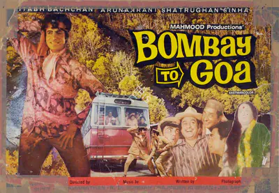 Jal Mistry (Cinematographer), Bombay To Goa, 1972, Lobby Card