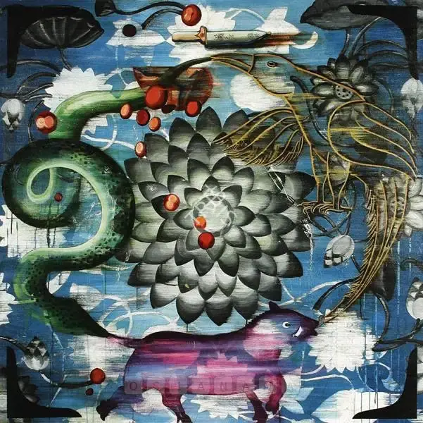 Reena Saini (Artist), Untitled, 2003, Painting