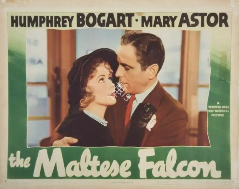 John Huston (Director), The Maltese Falcon, 1941, Lobby Card