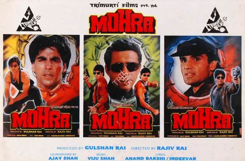 Gulshan Rai (Producer), Mohra, 1994, Song-Synopsis Booklet