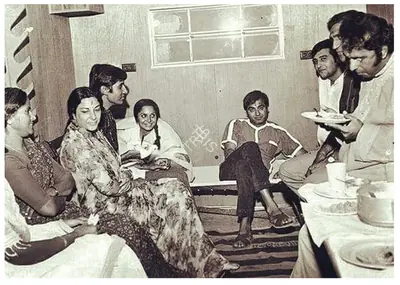 Sunil Dutt (Producer), Reshma Aur Shera, 1971, Working Still
