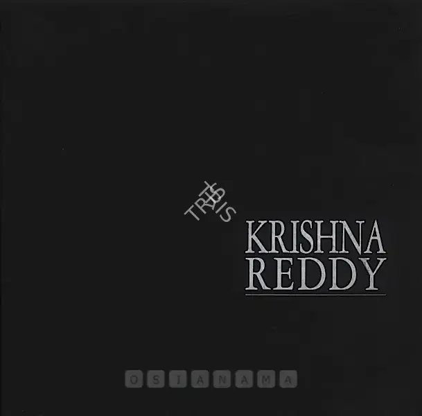 Krishna Reddy (Artist), Krishna Reddy, 1995, Solo Exhibition Catalogue