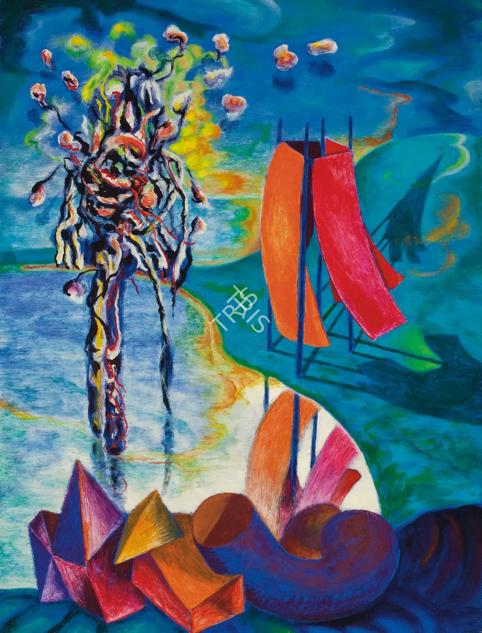 Kaleka, Ranbir (Artist). Untitled, n.d. | Painting, Ch.NeY/21.03.12, 2012 · Christie's