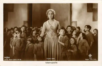 Karl Freund (Cinematographer), Metropolis, 1927, Postcard
