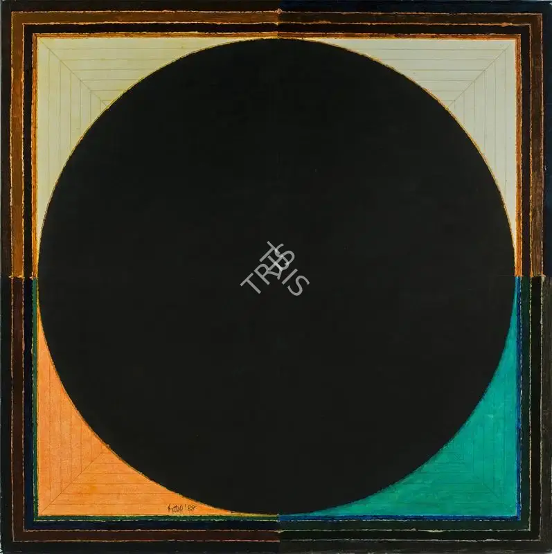 S.H. Raza (Artist), Emergence, 1988, Painting