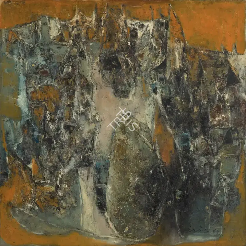 G.R. Santosh (Artist), Untitled, 1964, Painting