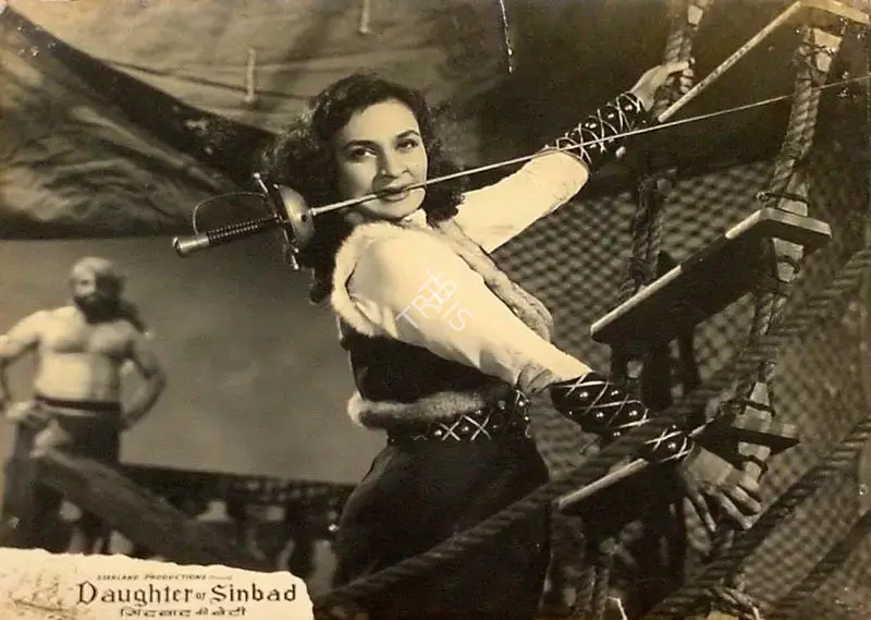 H. Khera (Producer), Sindbad Ki Beti, 1958, Lobby Card