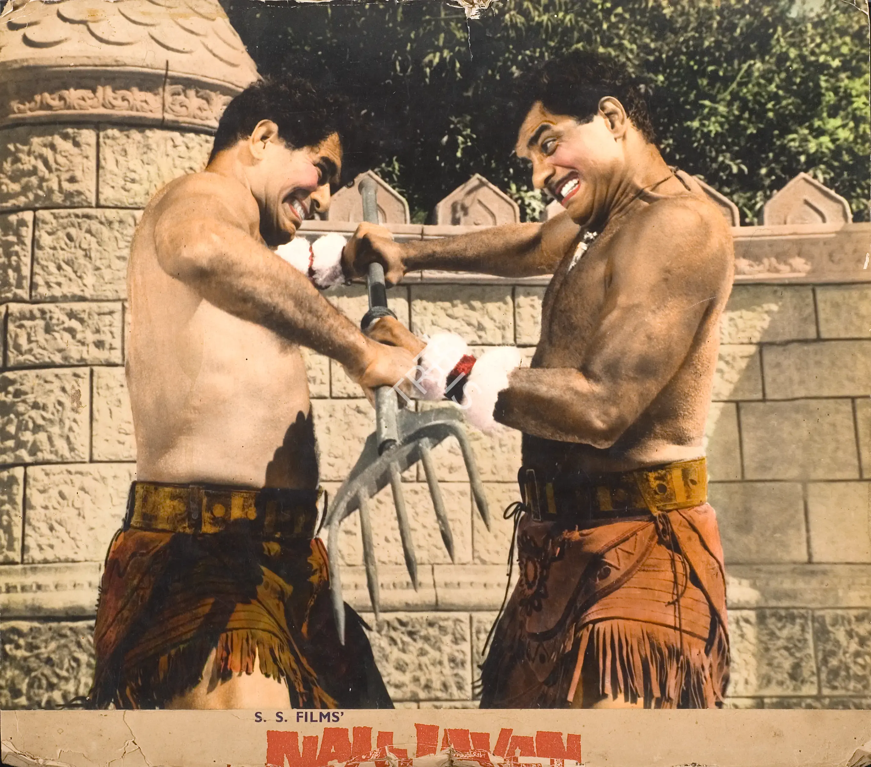 Sant Singh (Producer), Naujavan, 1966, Photographic Still Mounted on Lobby Card