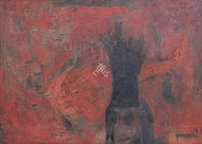 Ali, J. Sultan (Artist). Untitled, 1963 | Painting, AG.Mum/16.12.24, 2024 · Asta Guru