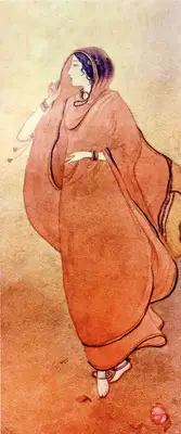 Sukhalata Rao (Artist), Beghula at the Court of Indra, 1930, Painting
