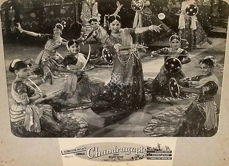Babubhai Mistri (Director), Samrat Chandragupt, 1958, Lobby Card