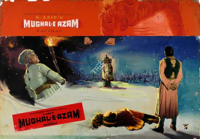 K. Asif (Producer), Mughal E Azam, 1960, Showcard
