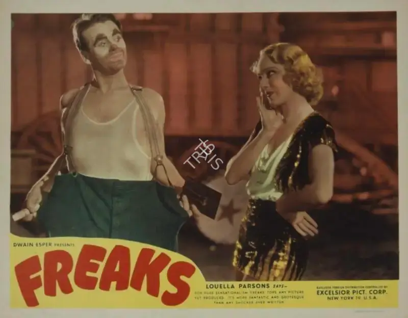 Merritt B. Gerstad (Cinematographer), Freaks, 1932, Lobby Card