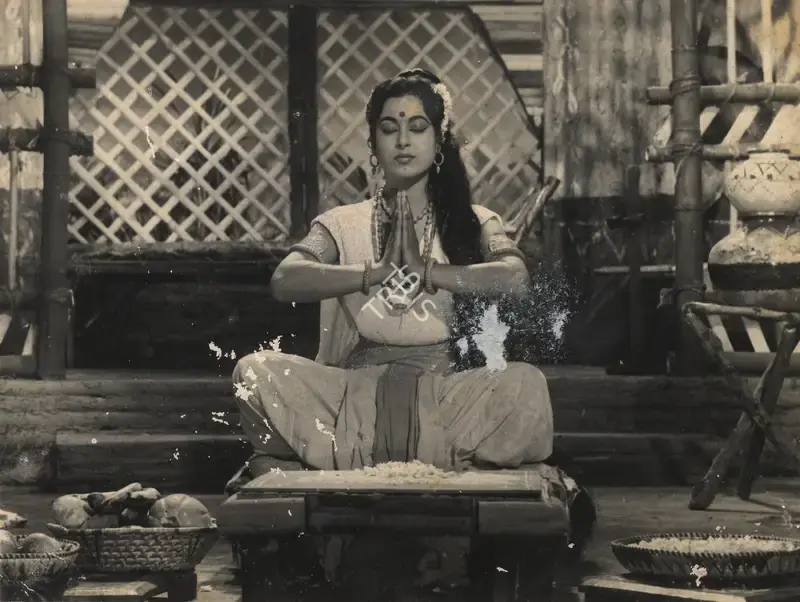 Aga Hasham (Cinematographer), Sampoorna Ramayana, 1961, Photographic Still