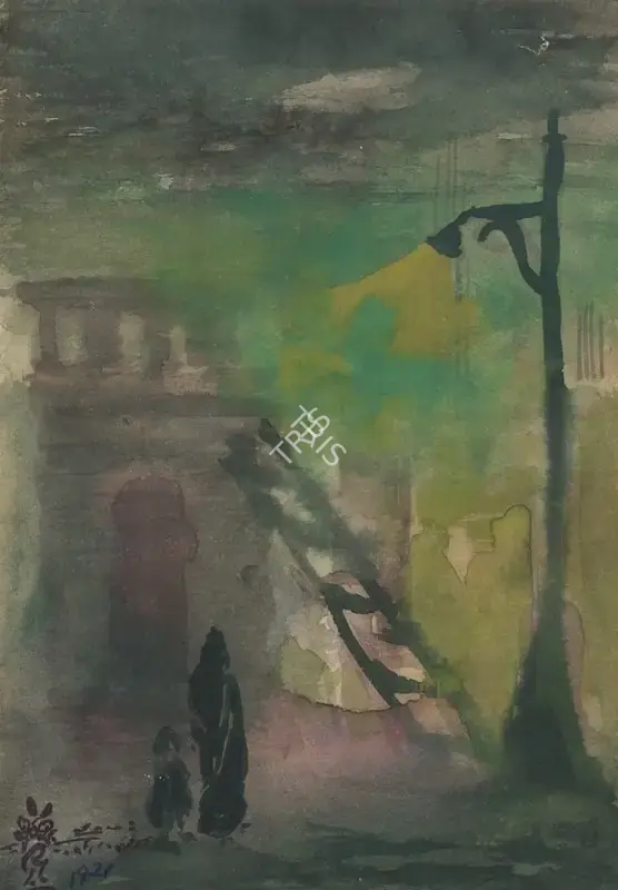 Gaganendranath Tagore (Artist), Untitled, 1921, Painting