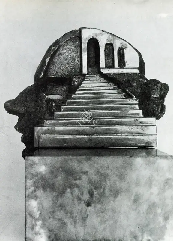 Latika Katt (Artist), Steps of Success Leading to What?, 1975, Sculpture