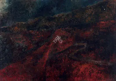 Akbar Padamsee (Artist), Classic Metascape, 1961, Painting