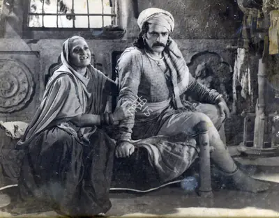 Shanker Bhatt (Producer), Vikramaditya, 1945, Photographic Still