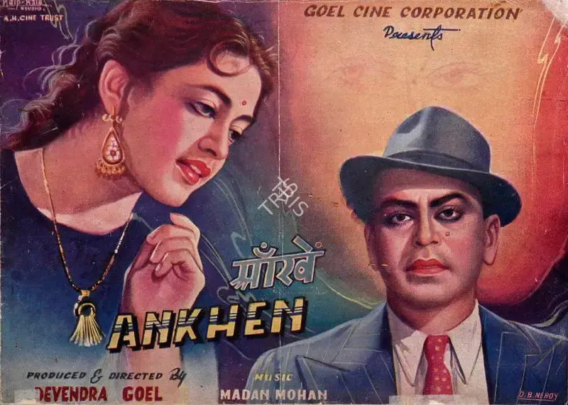 Devendra Goel (Producer), Ankhen, 1950, Song-Synopsis Booklet