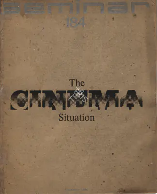 Pandit Jawaharlal Nehru (President), The Cinema Situation ( Seminar ), 1974, International Film Festival Catalogue
