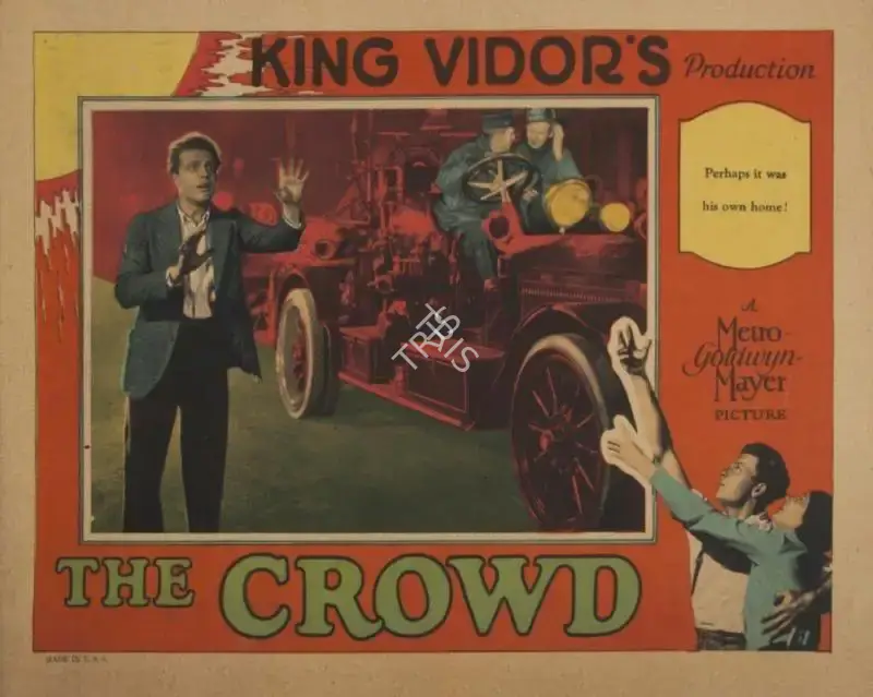 King Vidor (Director), The Crowd, 1928, Lobby card