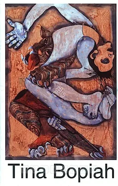 Tina Bopiah (Artist), Tina Bopiah, 2002, Solo Exhibition Catalogue