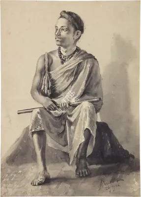 M.V. Dhurandhar (Artist), Untitled, 1892, Painting