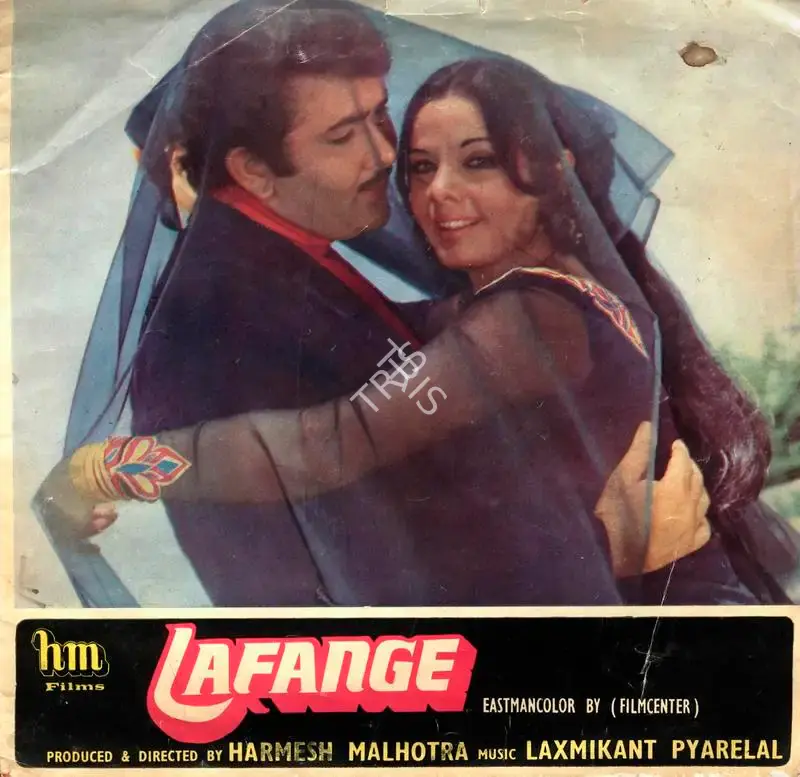 Harmesh Malhotra (Producer), Lafange, 1975, Song-Synopsis Booklet