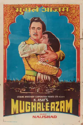 K. Asif (Producer), Mughal E Azam, 1960, Full Sheet Poster