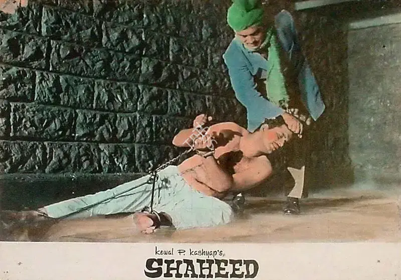 Ranjodh Thakur (Cinematographer), Shaheed, 1965, Lobby Card