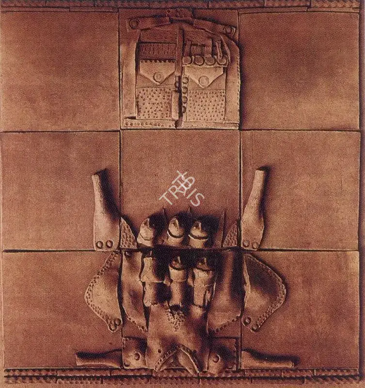 K.G. Subramanyan (Artist), Generals and Trophy, 1971, Relief Work