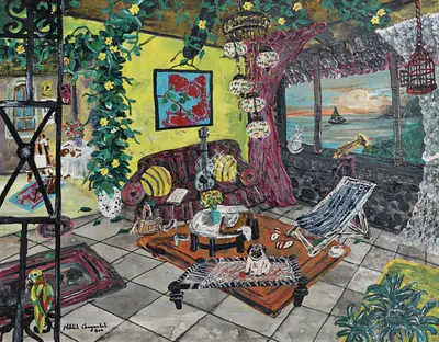 Nikhil Chaganlal (Artist), Good Morning, 2016, Painting