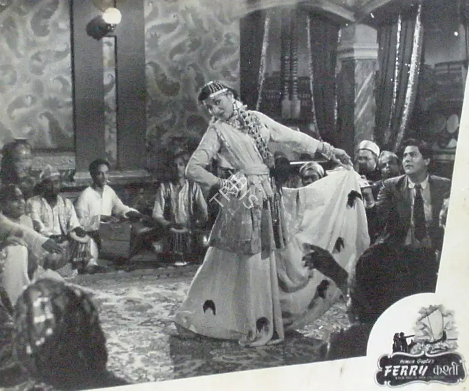 Ajoy Kar (Cinematographer), Kashti, 1954, Lobby Card