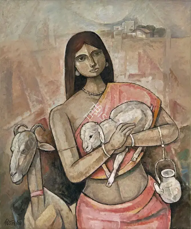 Bijon Choudhury (Artist), Untitled, 2004, Painting