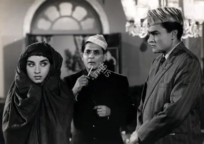 V.Durga Prasad (Cinematographer), Nakli Nawab, 1962, Photographic Still