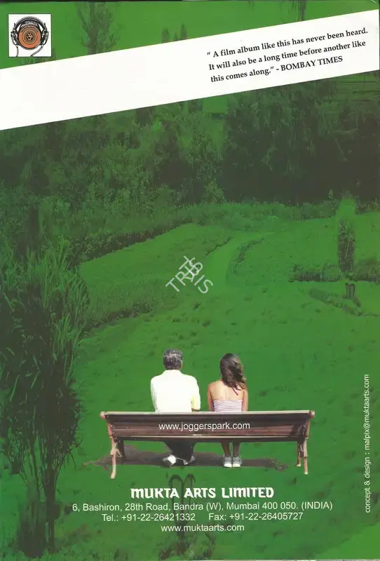 Subhash Ghai (Producer), Joggers Park, 2003, Song-Synopsis Booklet