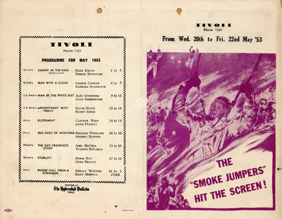 Joseph M. Newman (Director), Red Skies Of Montana, 1952, Handbill