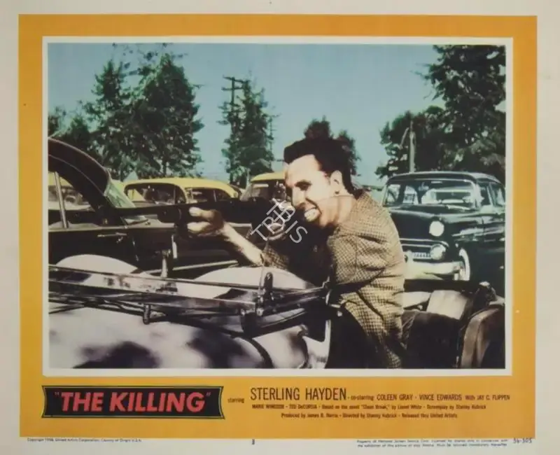 Stanley Kubrick (Director), The Killing, 1956, Lobby Card