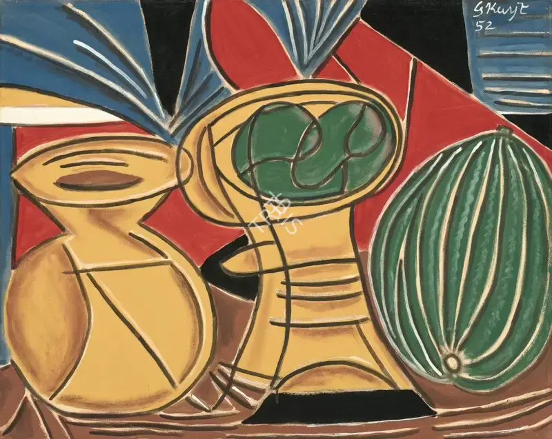 Keyt, George (Artist). Untitled (Still Life), 1952 | Painting, Ch.NeY/19.03.25, 2025 · Christie's