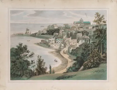 William Daniell (Artist), Rye, Sussex, 1820, Painting