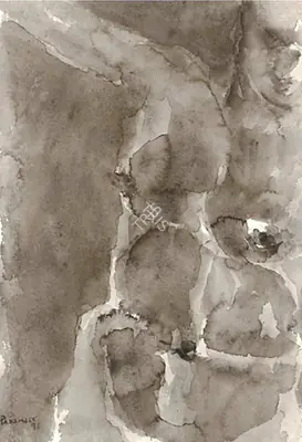 Akbar Padamsee (Artist), Untitled, 1966, Painting