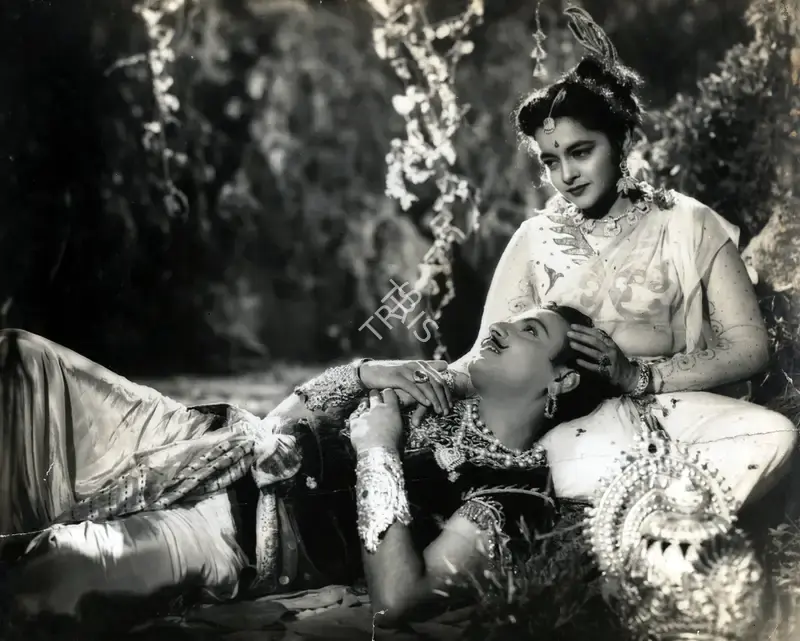 Datta Dharmadhikari (Director), Sudarshan Chakra, 1956, Photographic Still
